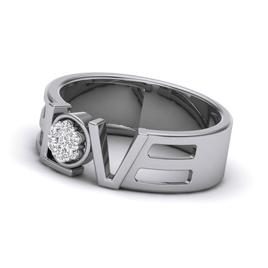 White Gold Ring