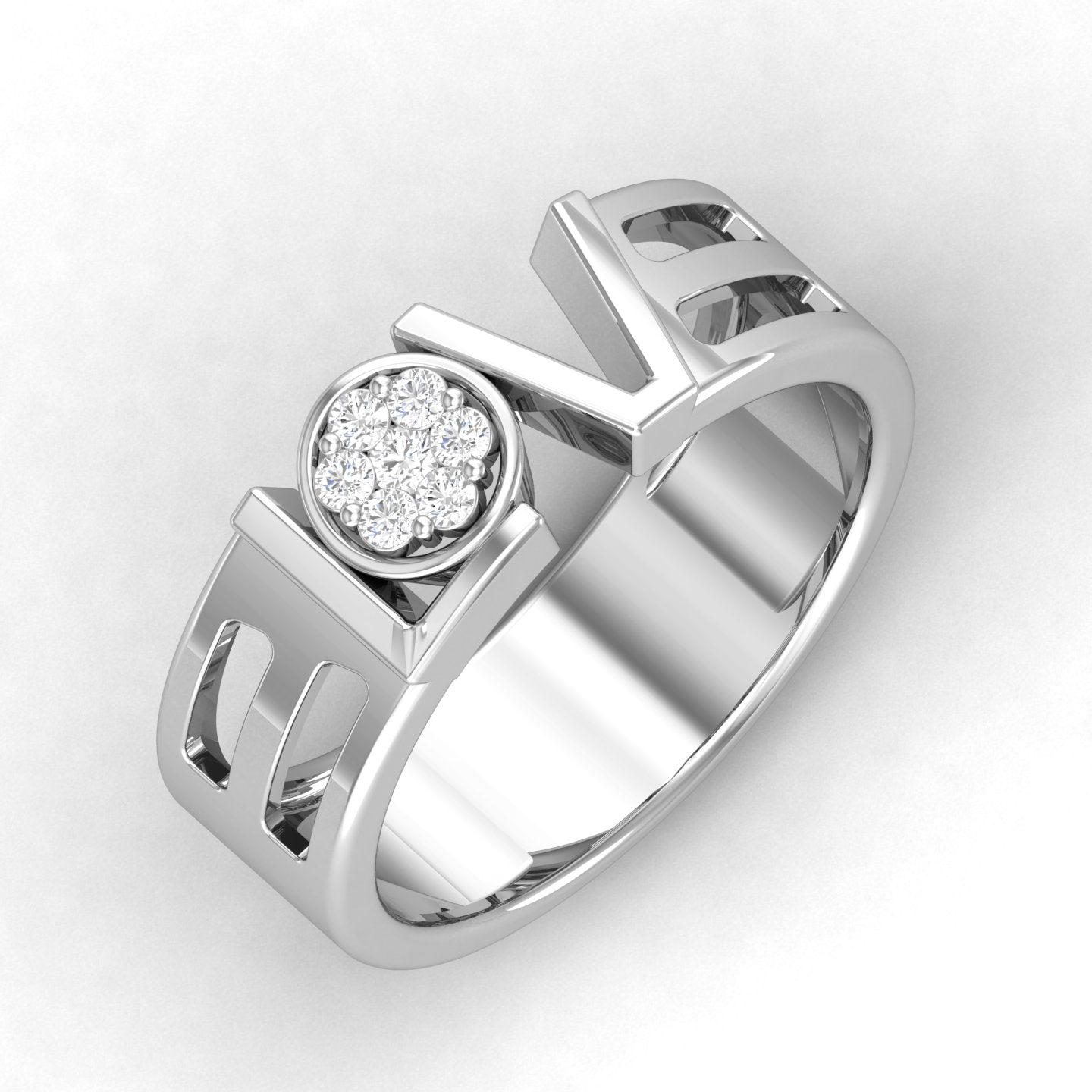 White Gold Ring