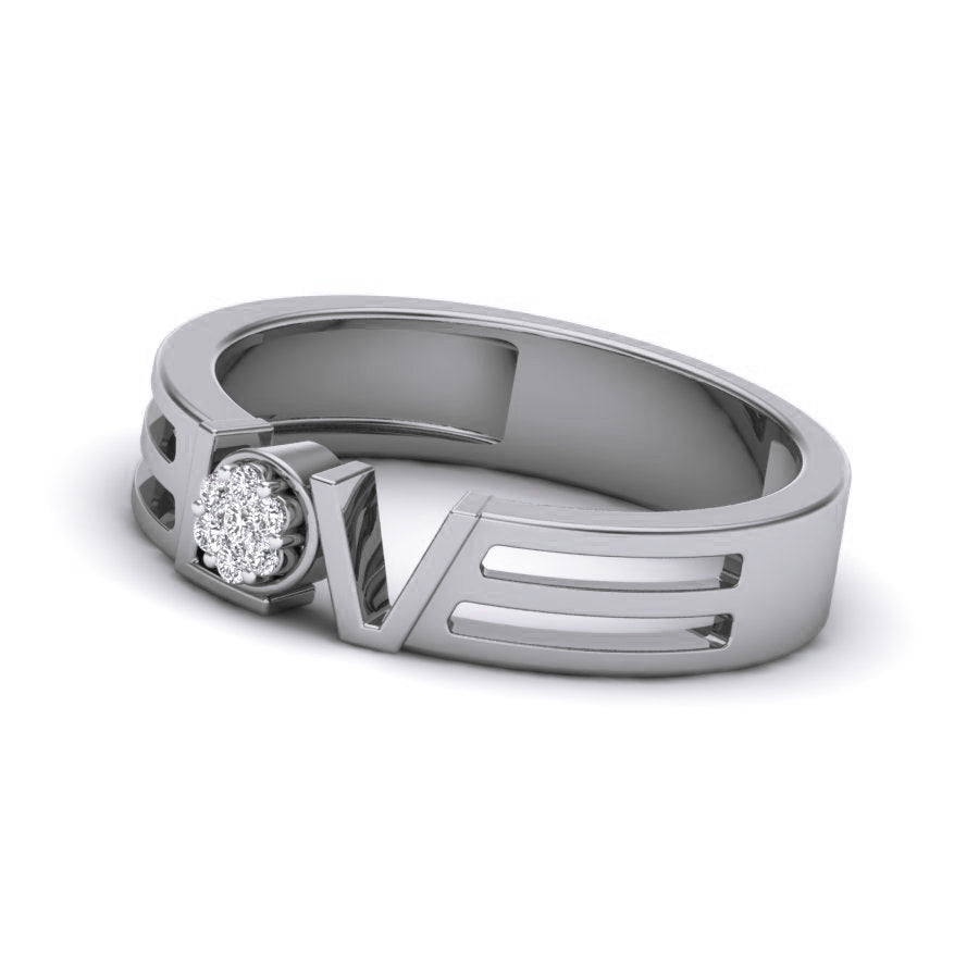 White Gold Ring