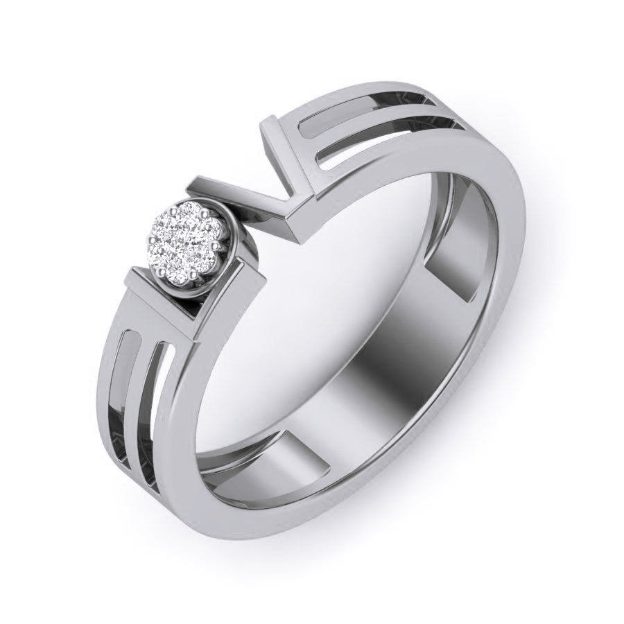 White Gold Ring