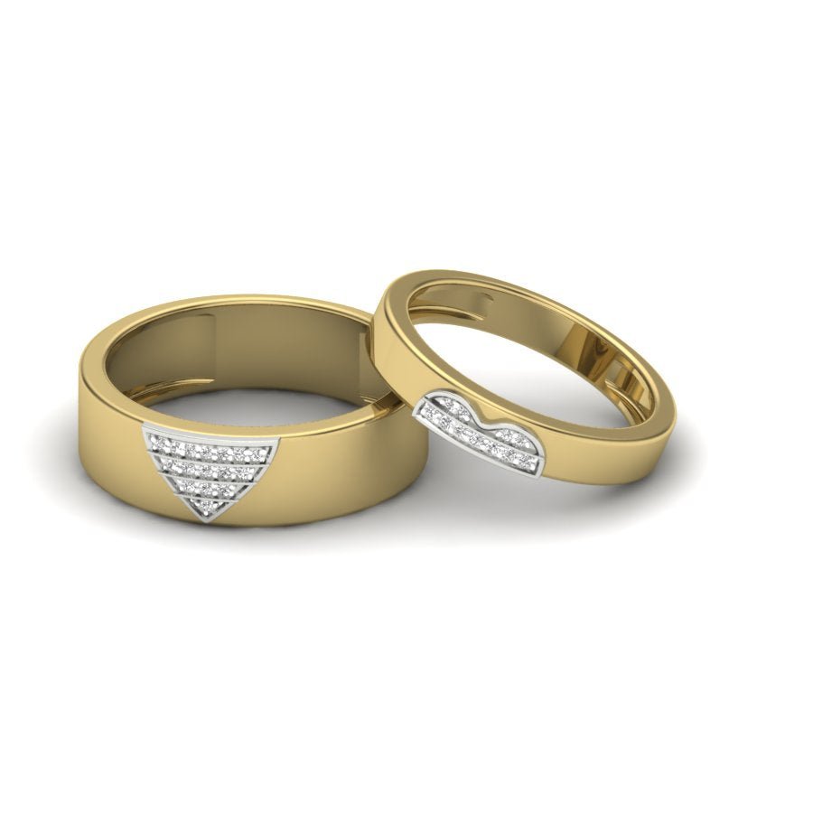 Yellow Gold Plated Sterling Silver Ring