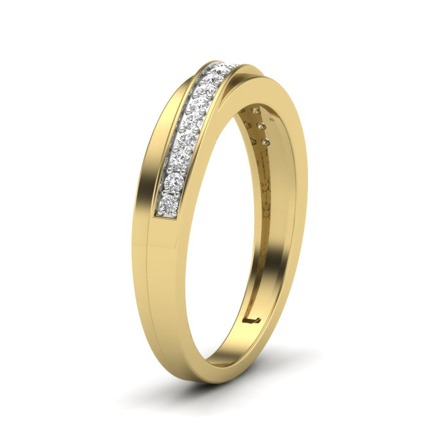 Yellow Gold Plated Sterling Silver Ring