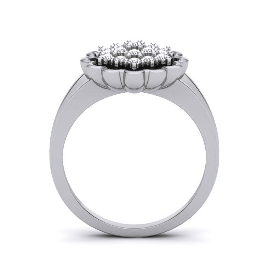 White Gold Ring