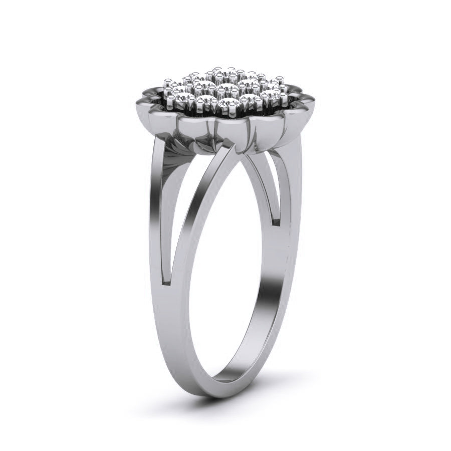 White Gold Ring
