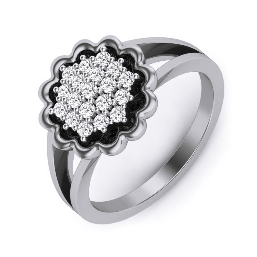 White Gold Ring