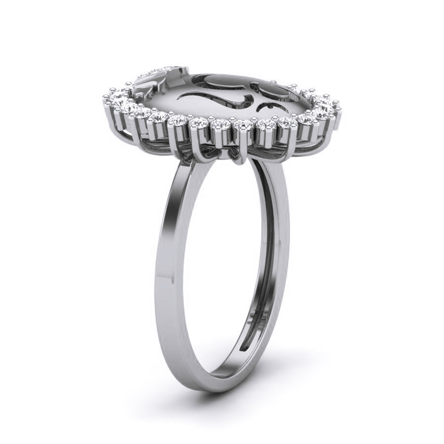 White Gold Ring