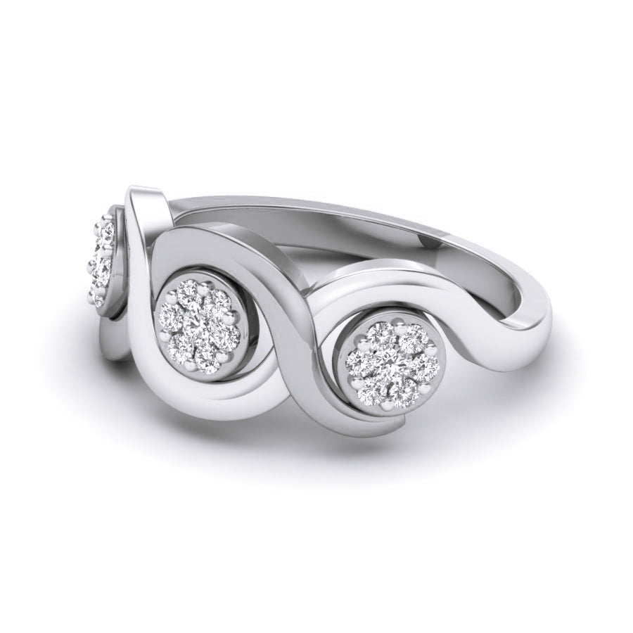 White Gold Ring