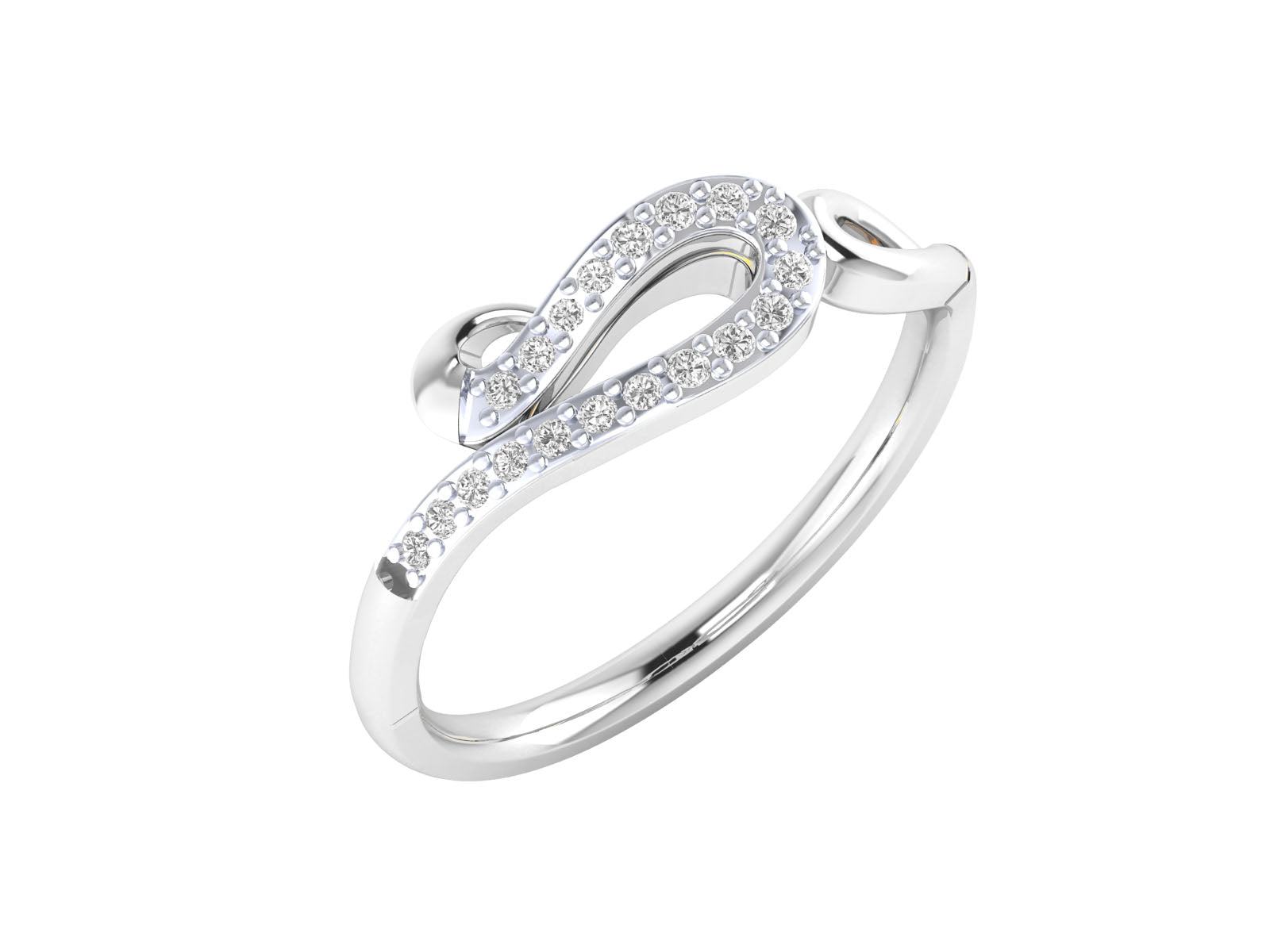 White Gold Ring