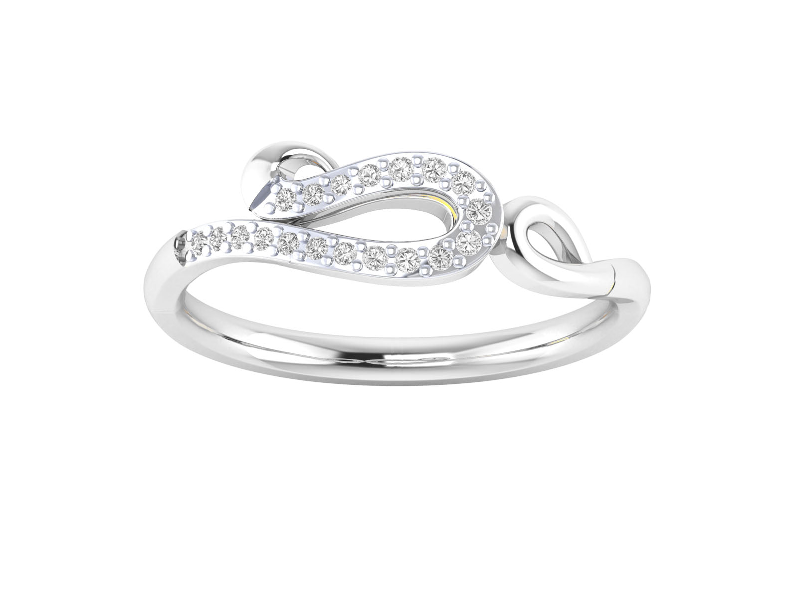 White Gold Ring