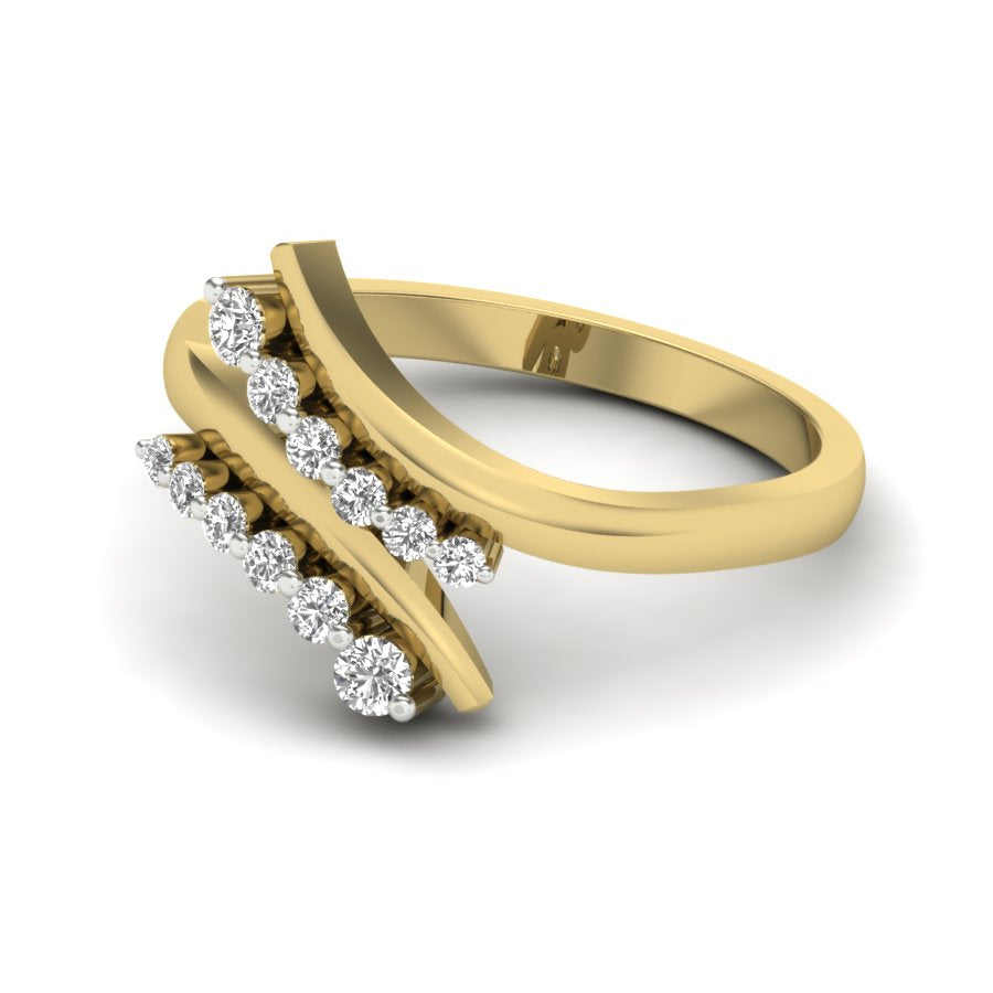 Yellow Gold Plated Sterling Silver Ring