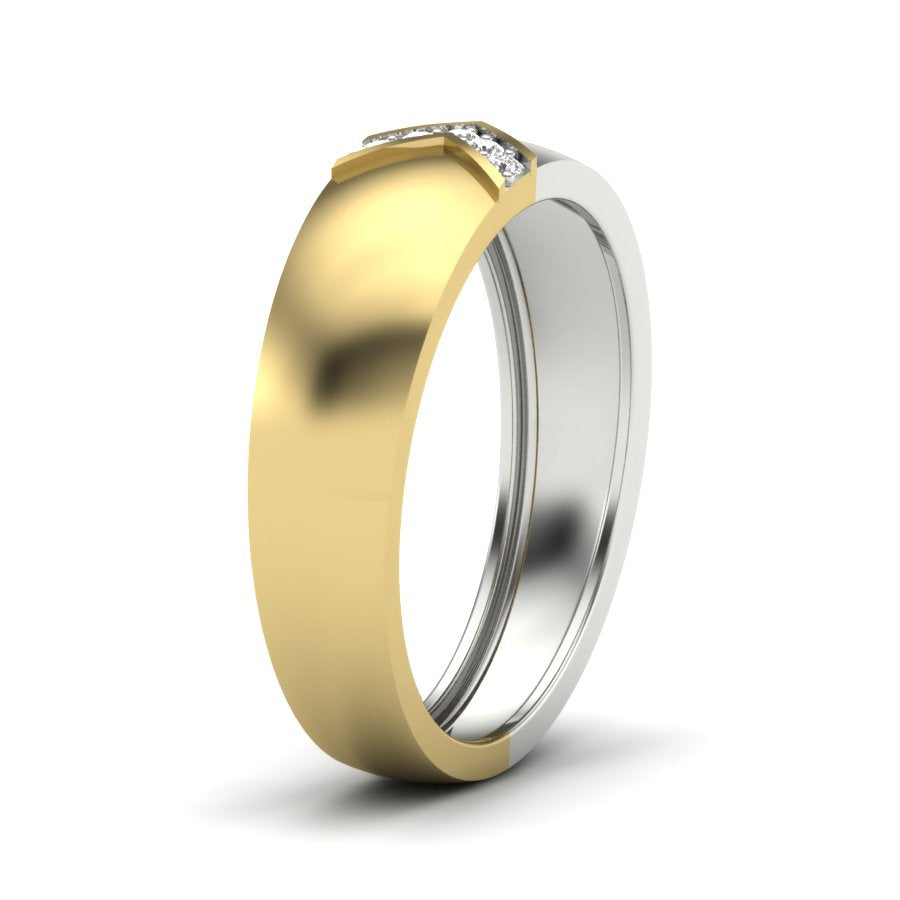 Yellow Gold Plated Sterling Silver Ring