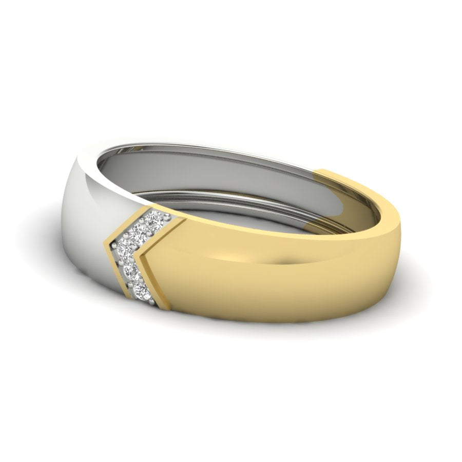 Yellow Gold Plated Sterling Silver Ring