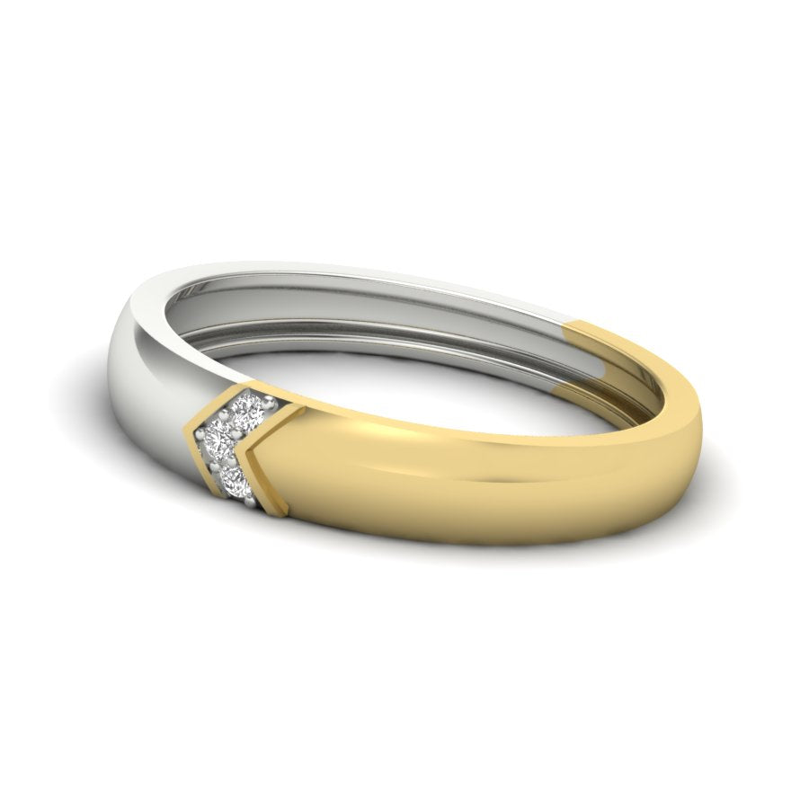 Yellow Gold Plated Sterling Silver Ring