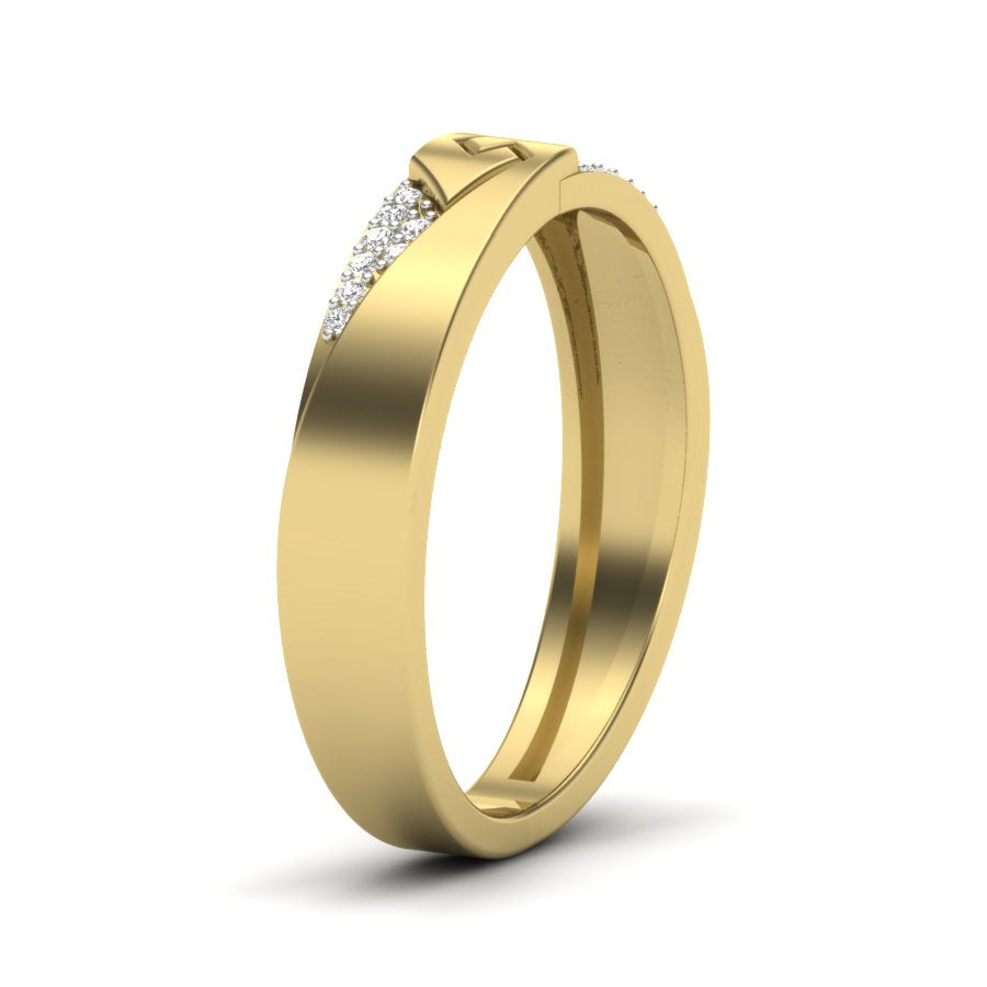 Yellow Gold Plated Sterling Silver Ring