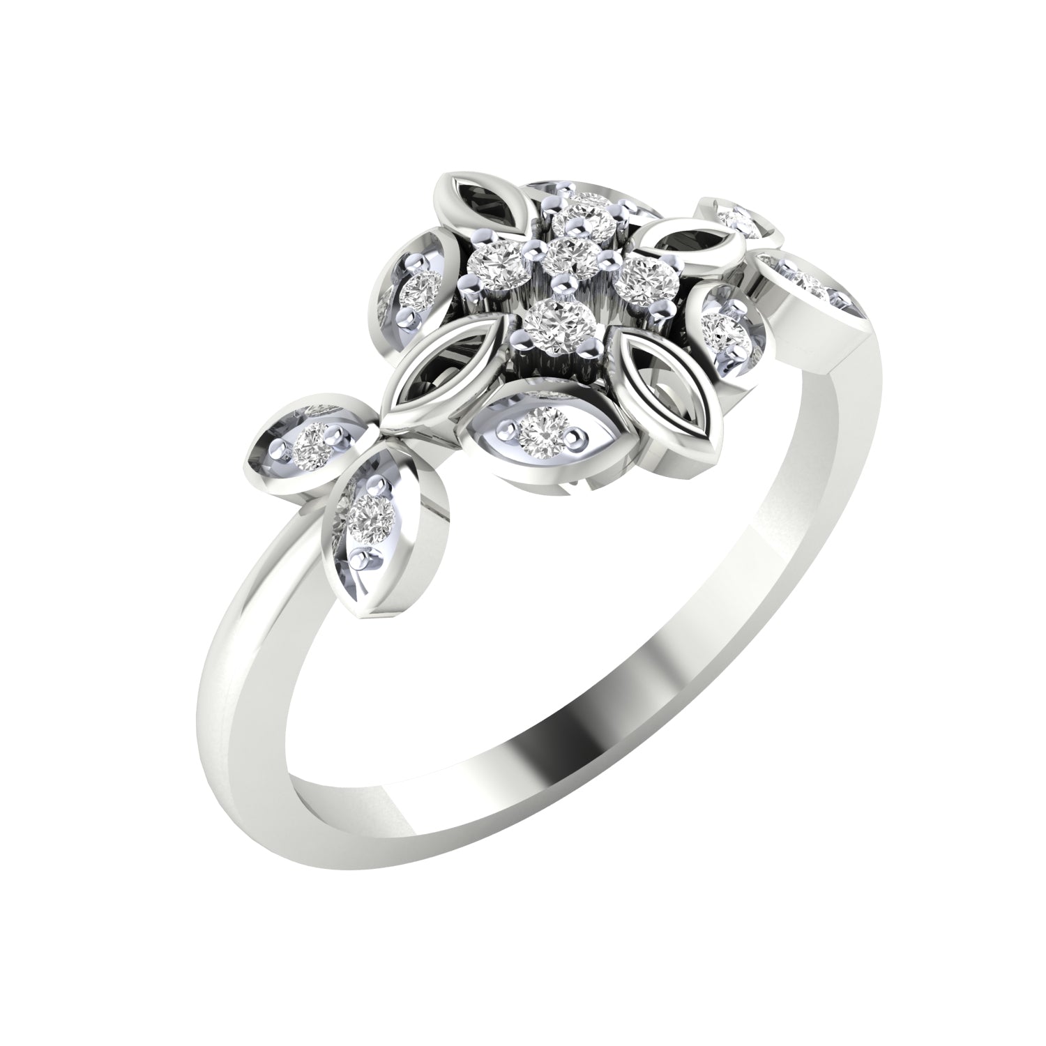 White Gold Ring
