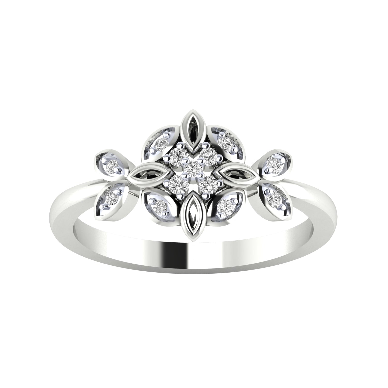White Gold Ring