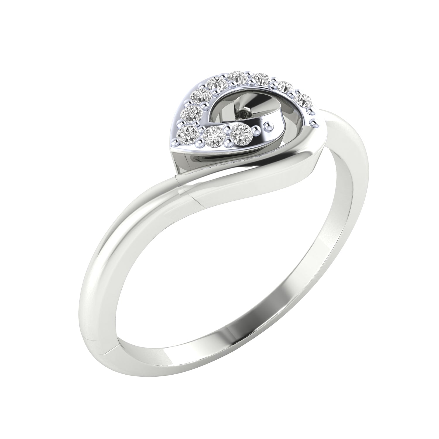 White Gold Ring