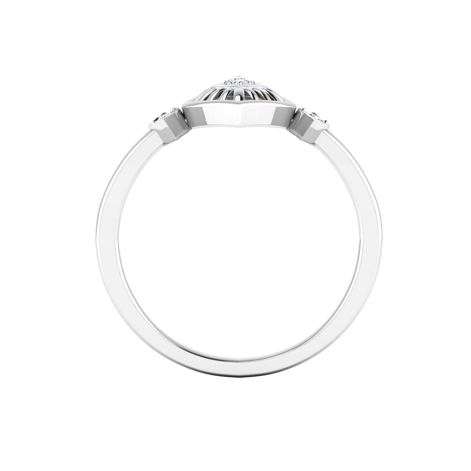 White Gold Ring