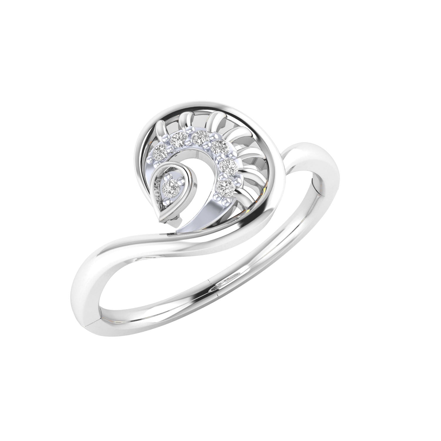 White Gold Ring