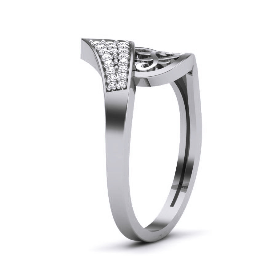 White Gold Ring