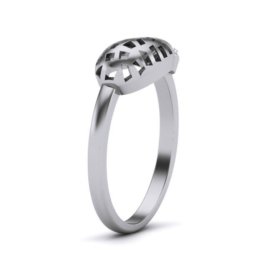 White Gold Ring