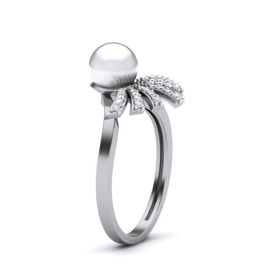 White Gold Ring