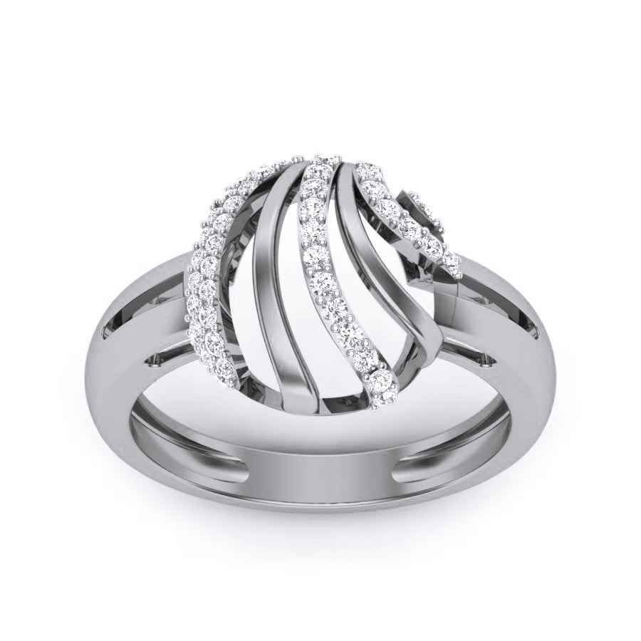 White Gold Ring