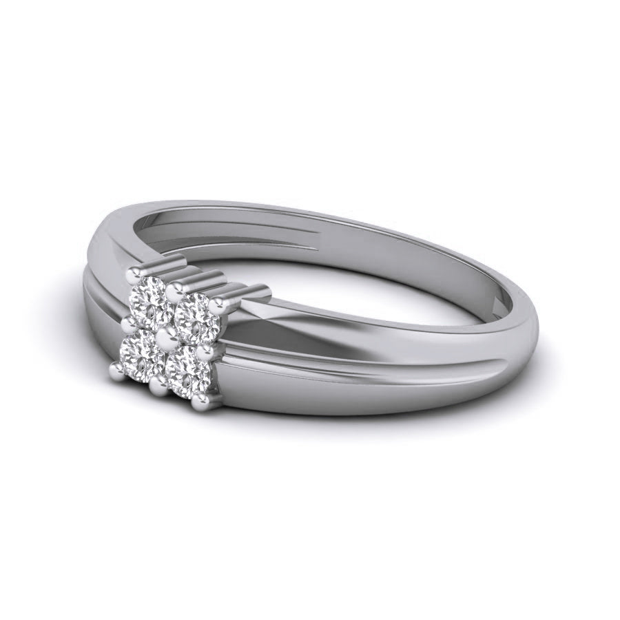 White Gold Ring