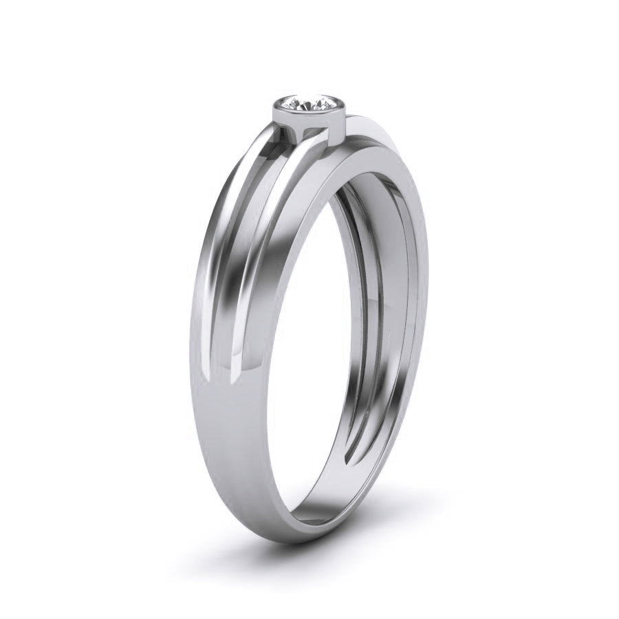 White Gold Ring