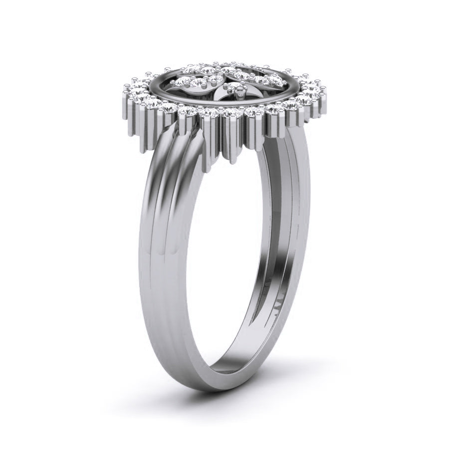 White Gold Ring