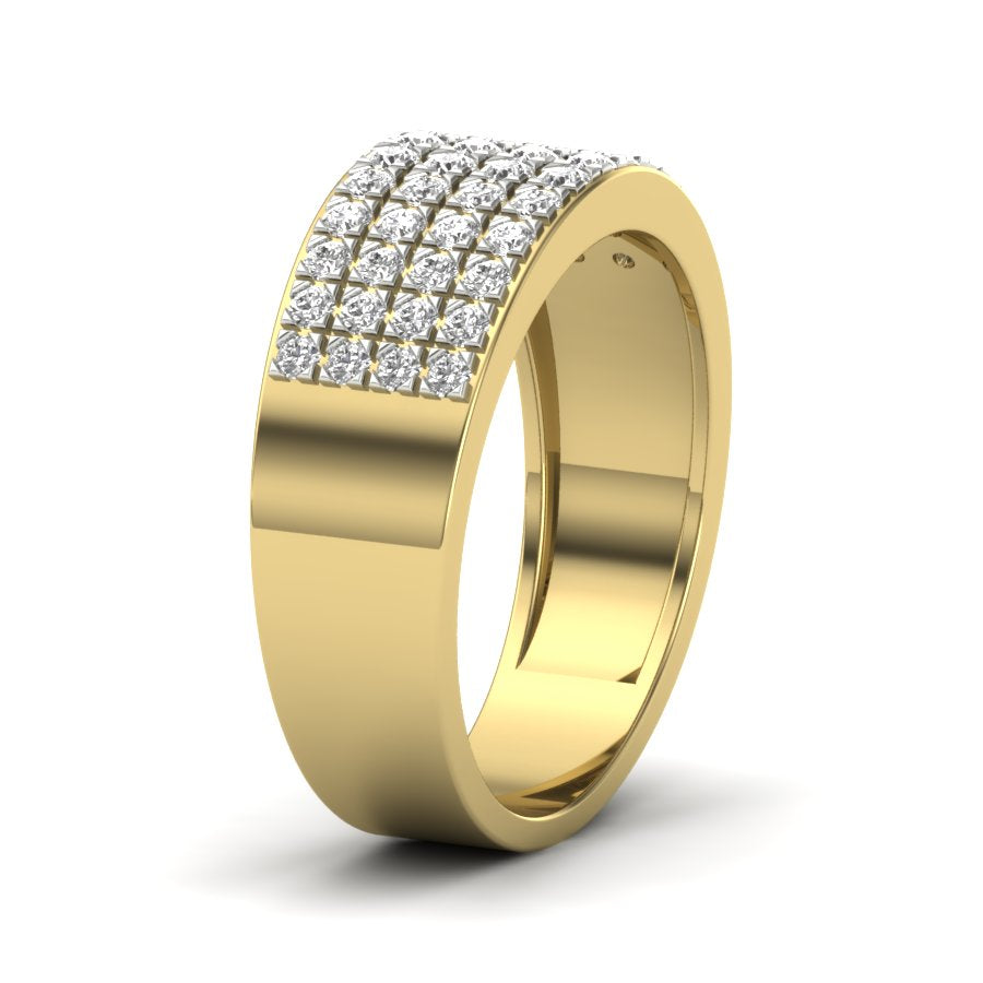 Yellow Gold Plated Sterling Silver Ring