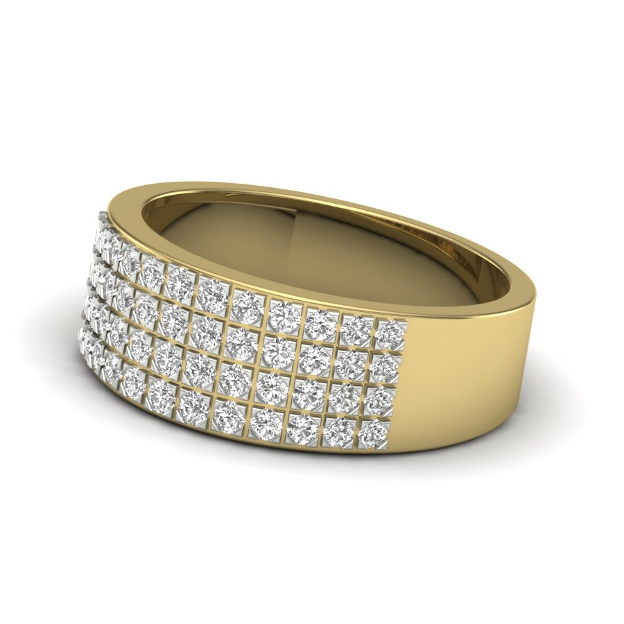 Yellow Gold Plated Sterling Silver Ring