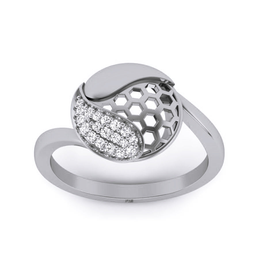 White Gold Ring