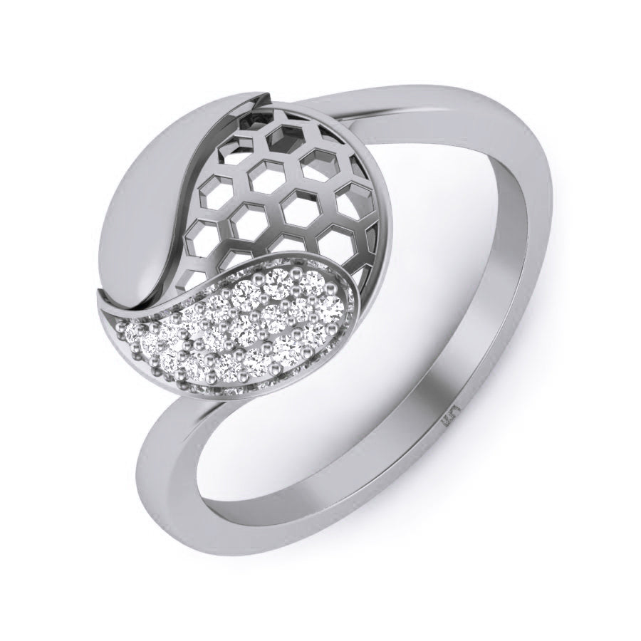 White Gold Ring