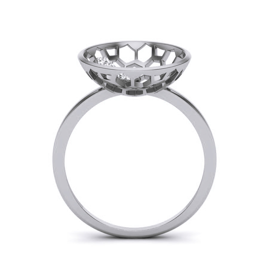 White Gold Ring