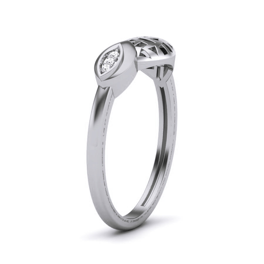White Gold Ring