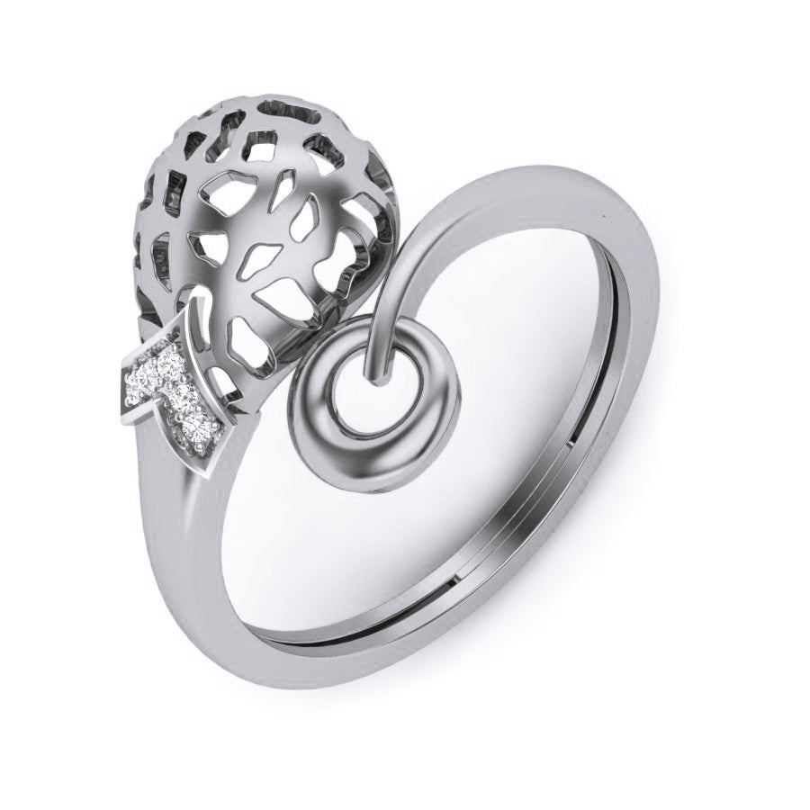 White Gold Ring