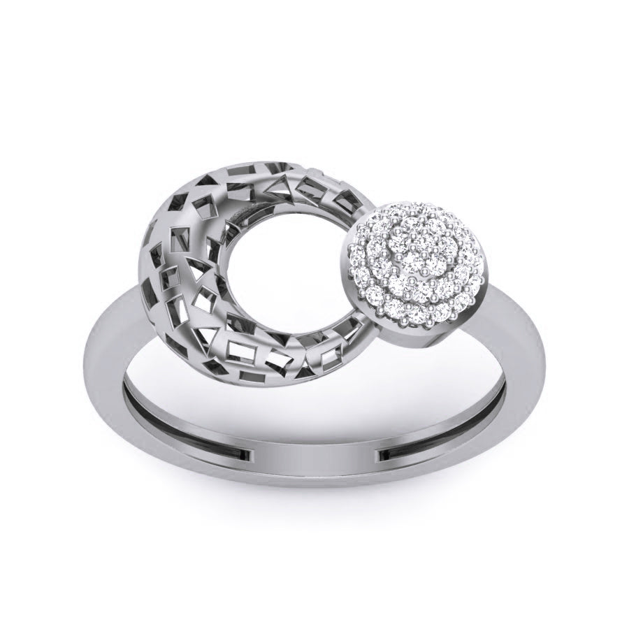 White Gold Ring
