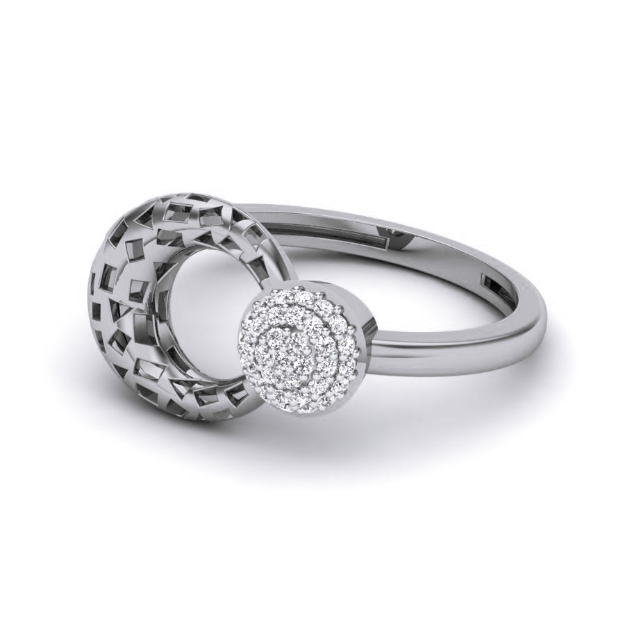 White Gold Ring