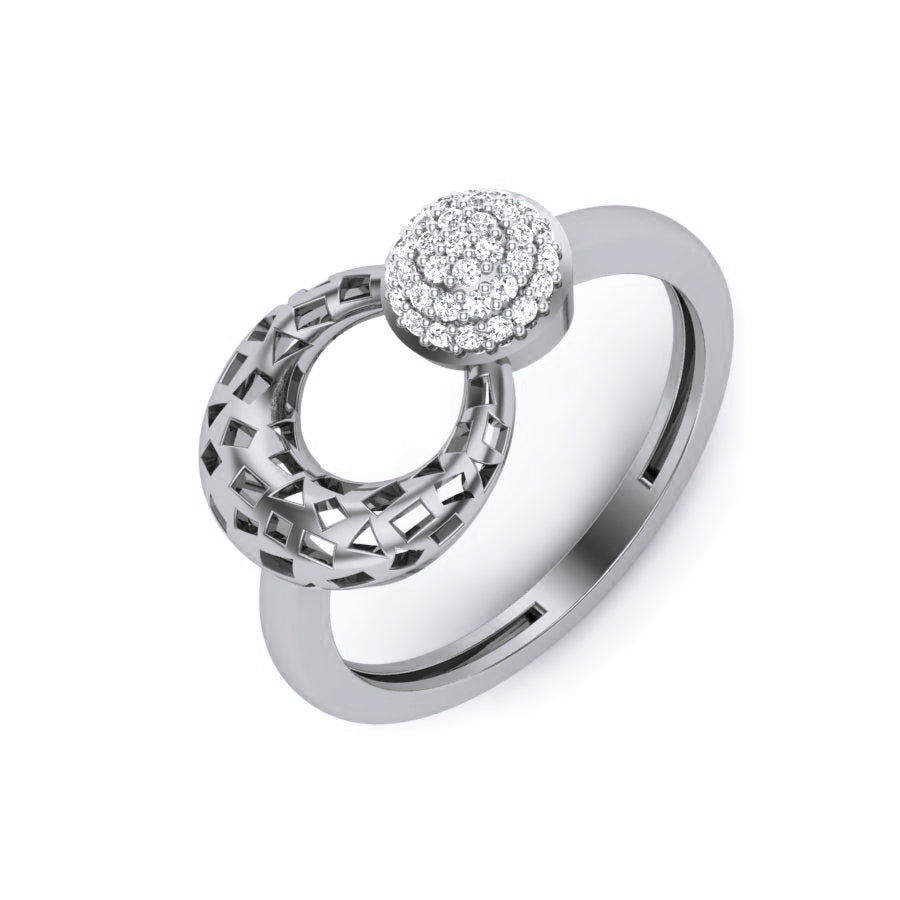 White Gold Ring