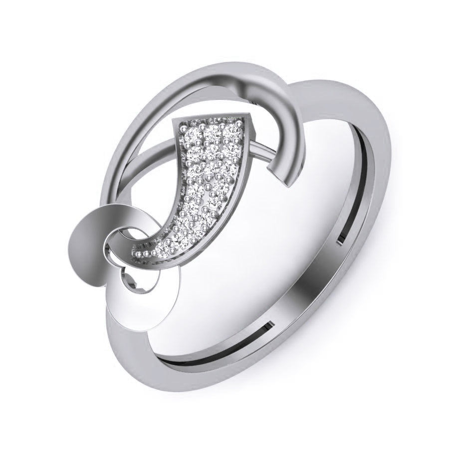 White Gold Ring