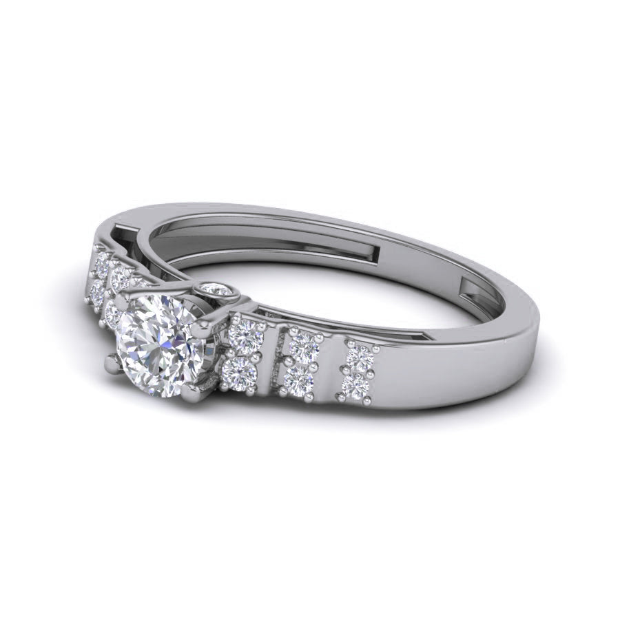 White Gold Ring