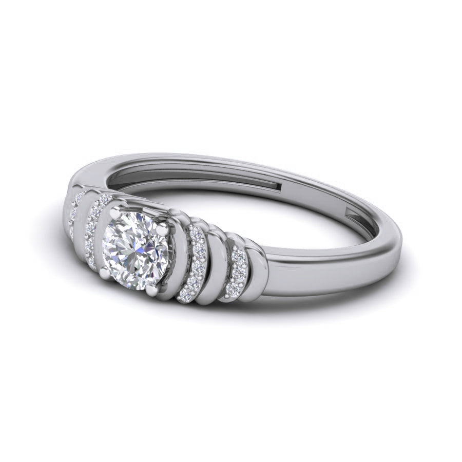 White Gold Ring