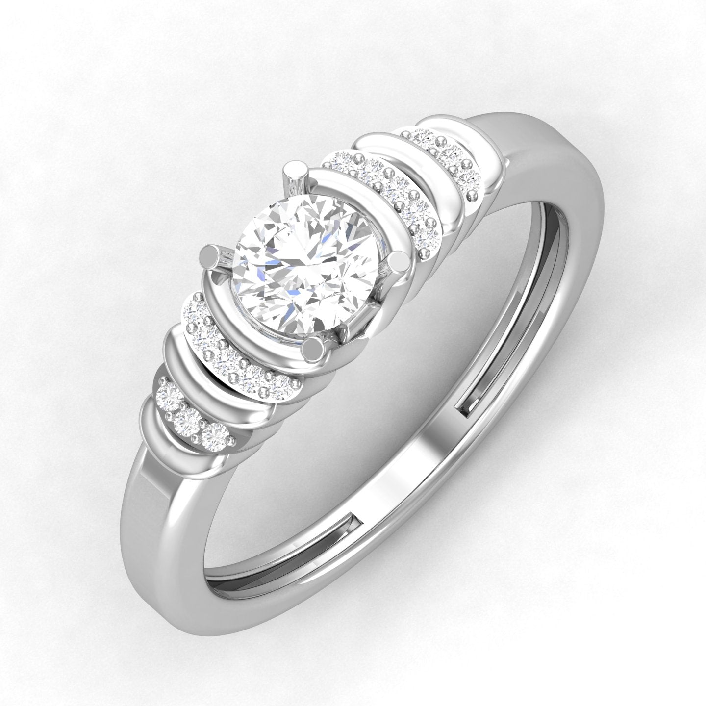 White Gold Ring