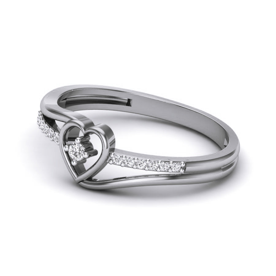 White Gold Ring