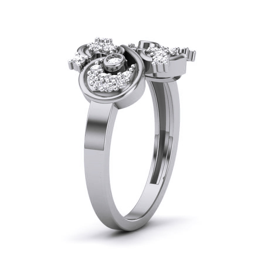 White Gold Ring