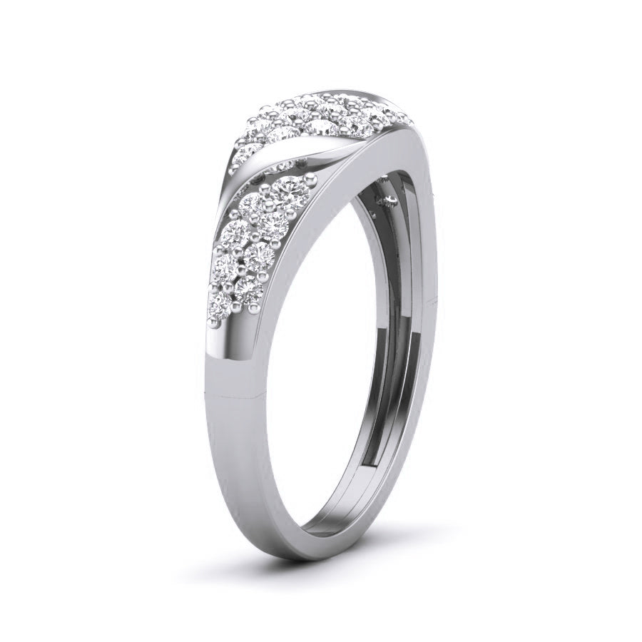 White Gold Ring
