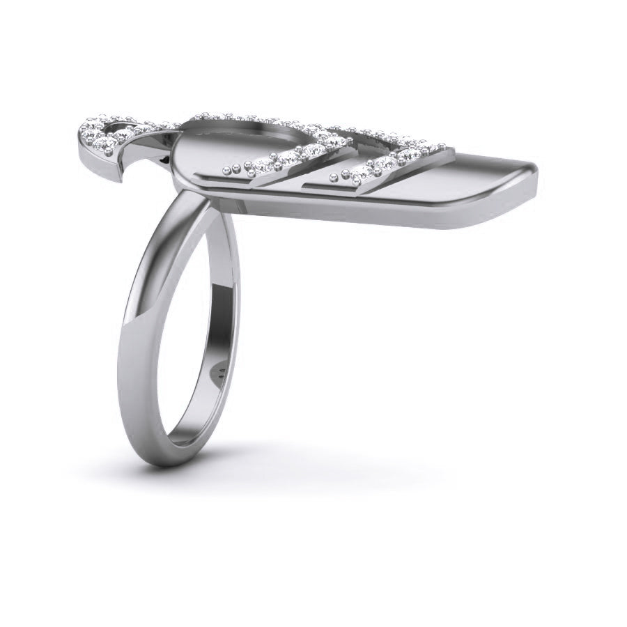 White Gold Ring