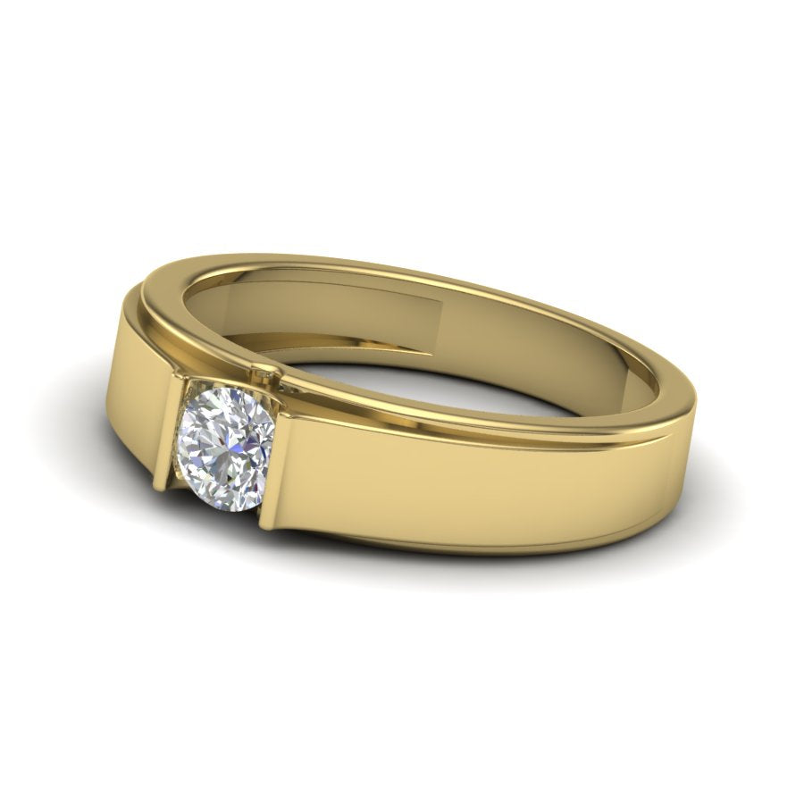 Yellow Gold Plated Sterling Silver Ring