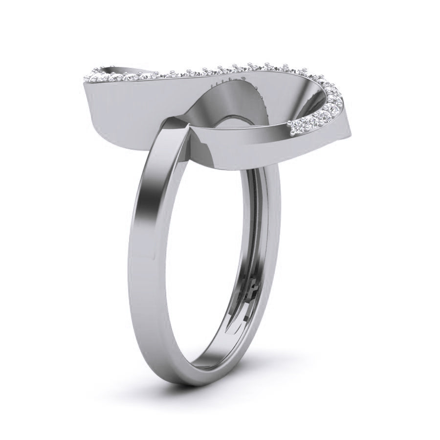 White Gold Ring